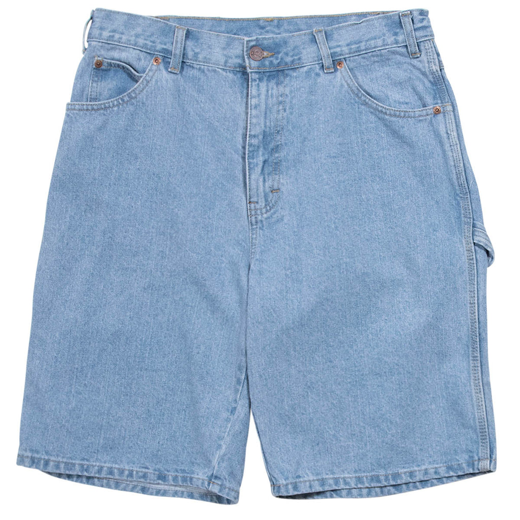 Dickies Carpenter Denim Shorts In Light Indigo Buy Today