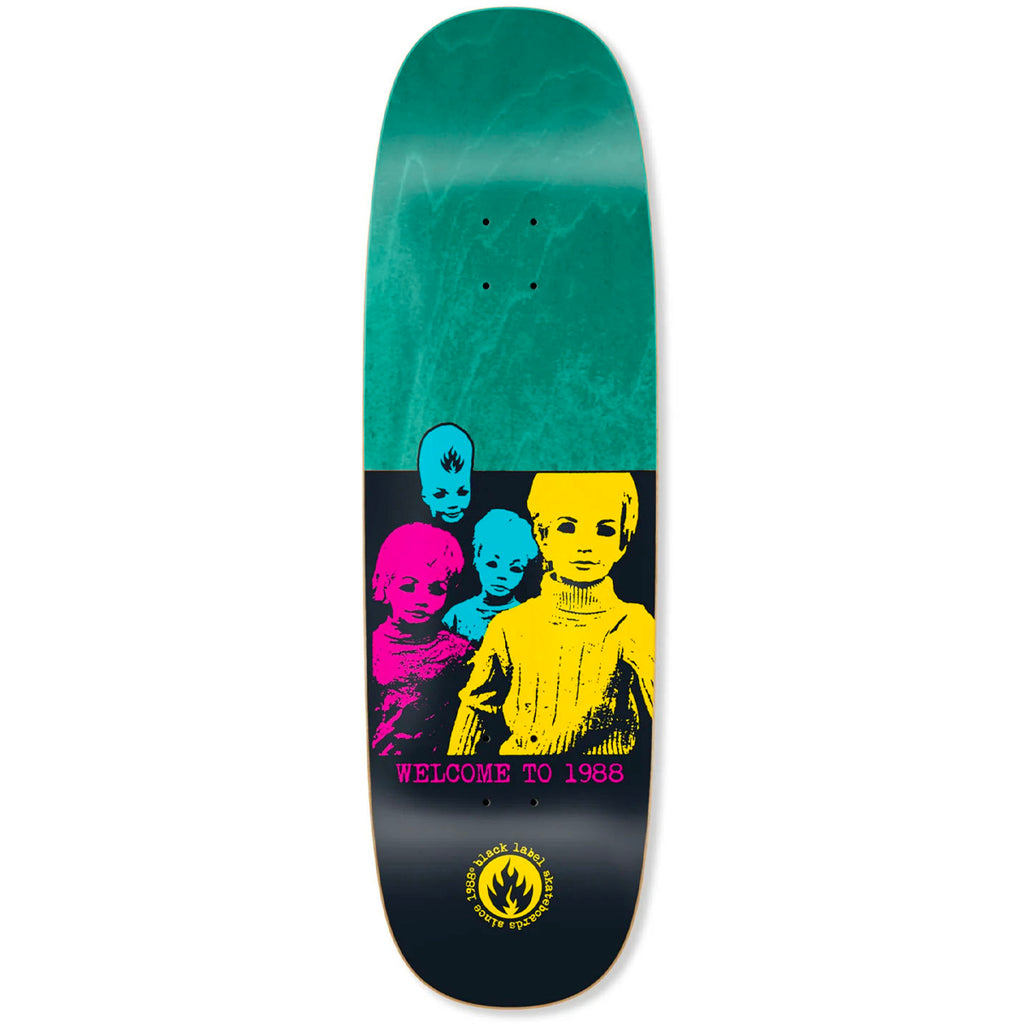 Black Label - Welcome To 1988 Colors 9.5 Skateboard Deck