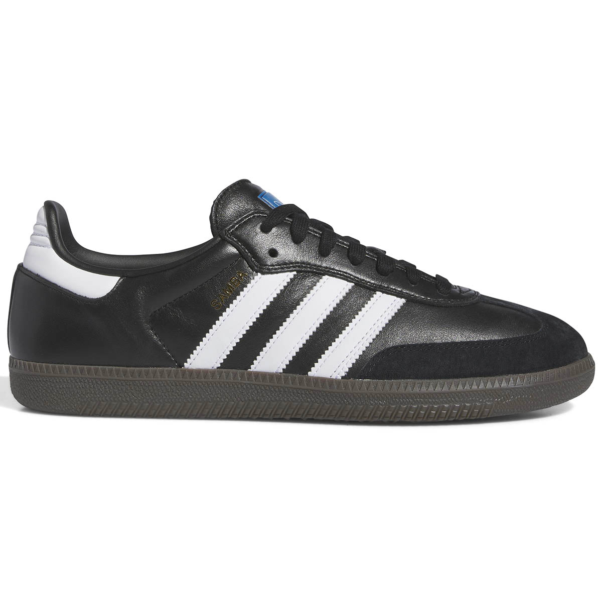 Adidas leather outlet shoes black au