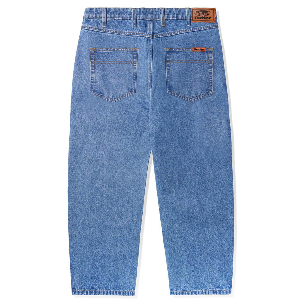 Butter Goods - Baggy Denim Jeans Washed Indigo