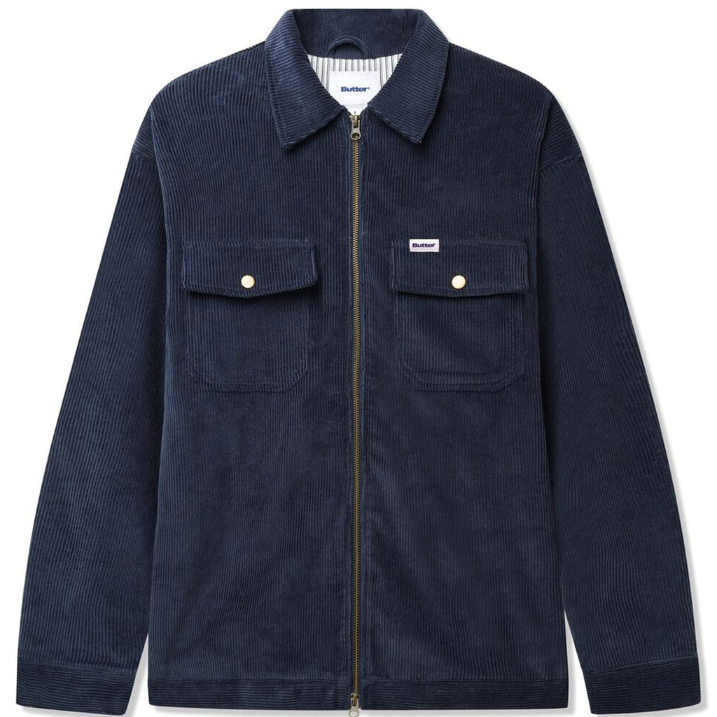 Butter Goods - Corduroy Club Jacket Navy | OCD Skate Shop