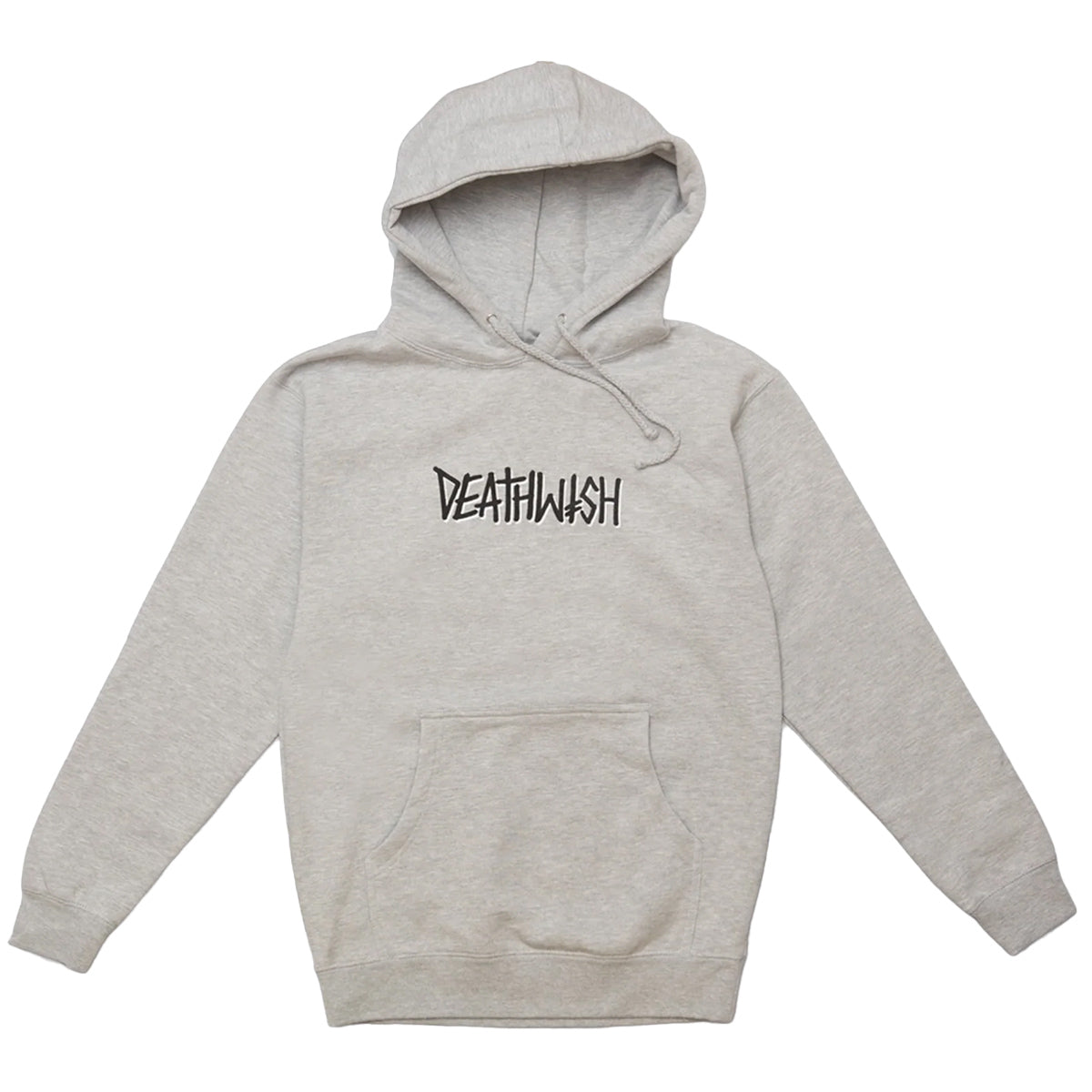 Deathwish Deathspray Hoodie Heather Grey OCD Skate Shop