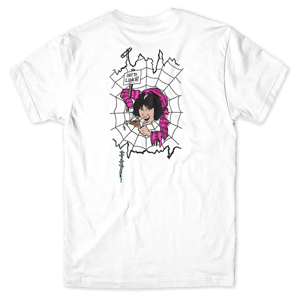 Girl Out To Lunch Tee White Ocd Skate Shop