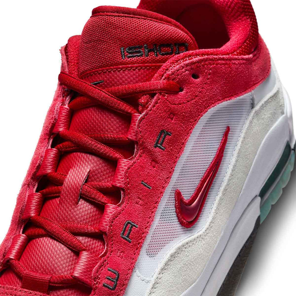 Nike SB - Ishod Air Max Shoes White/Summit White/Varsity-Red/Varsity R ...