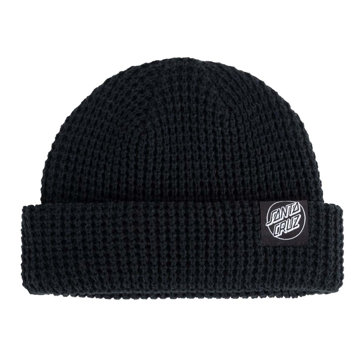 Santa Cruz Opus Dot Beanie Black OCD Skate Shop