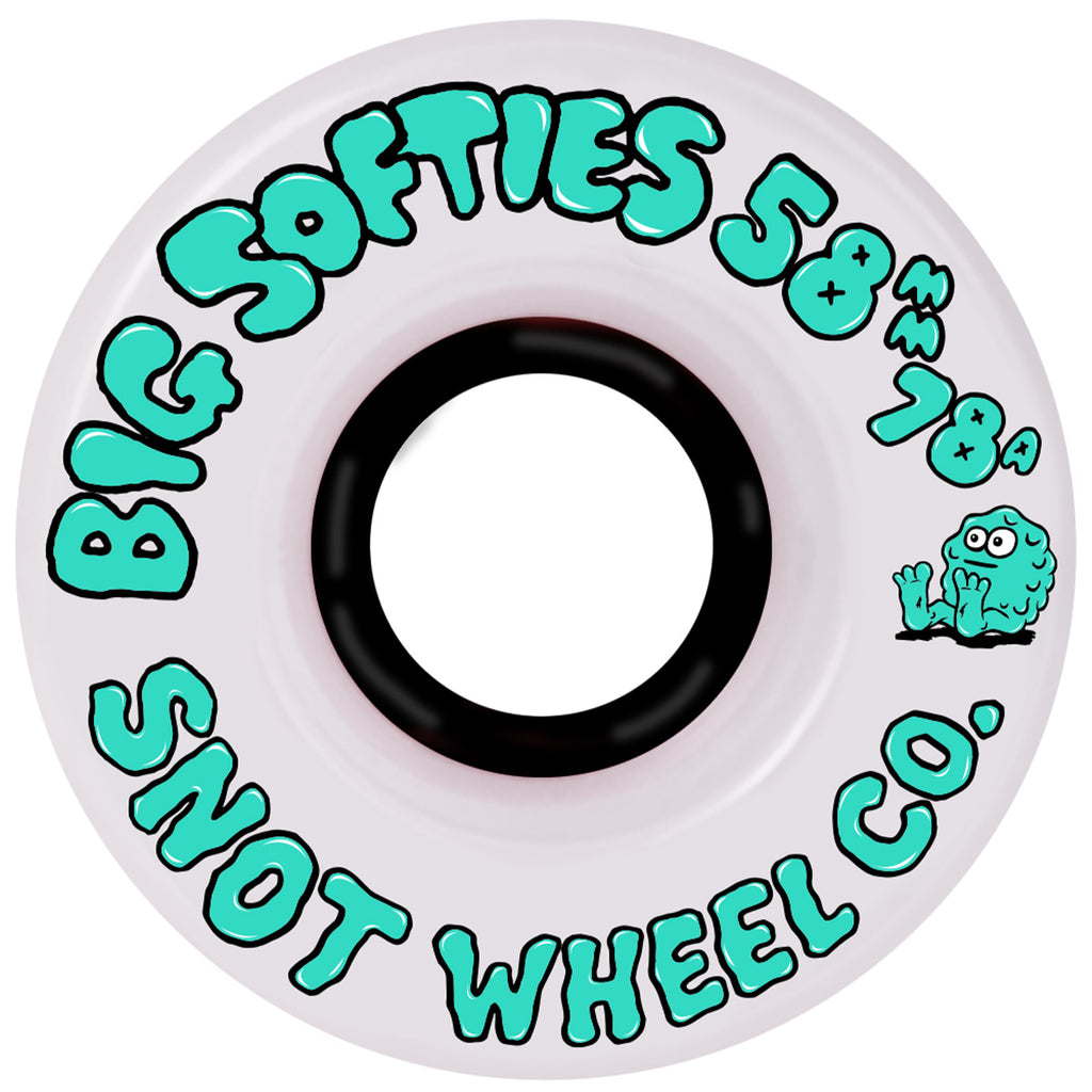 Snot Big Softies 58MM 78A Wheels – Smooth Cruiser Ride