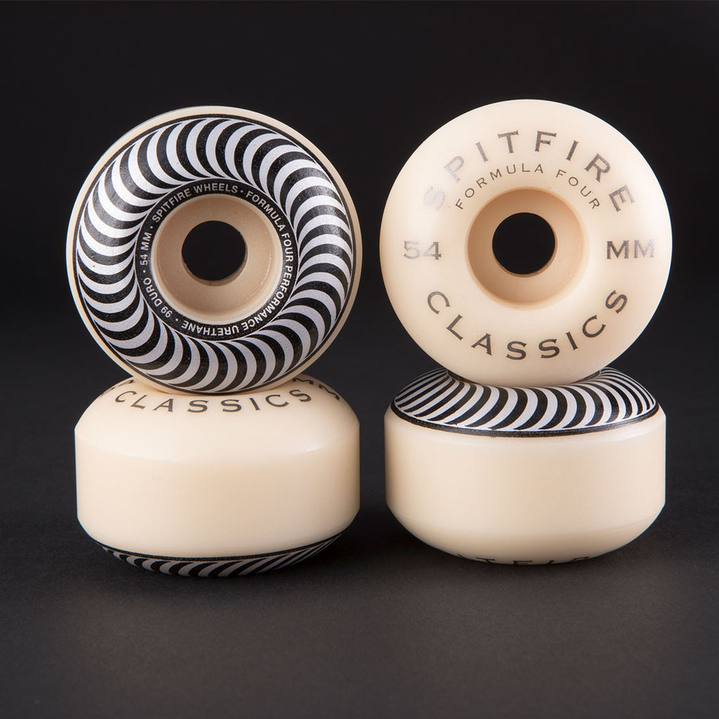 Spitfire - F4 Classics 54MM 99A Skateboard Wheels | OCD Skate Shop