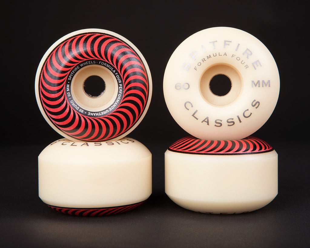 Spitfire - F4 Classics 60MM 99A Skateboard Wheels | OCD Skate Shop