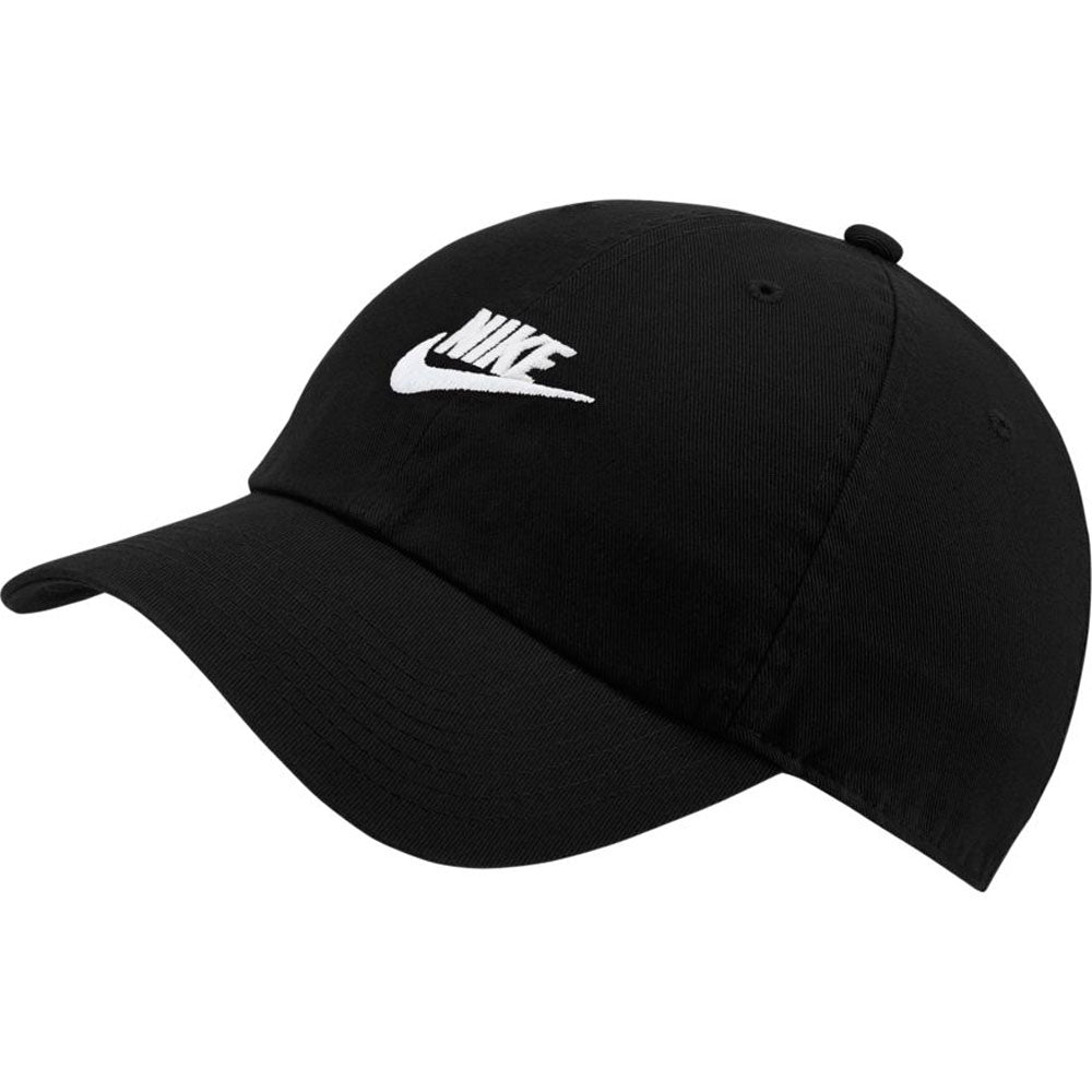 Nike - Heritage 86 Futura Washed Cap Black/Black/White