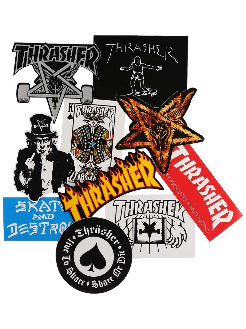 Thrasher - 10 Pack Stickers